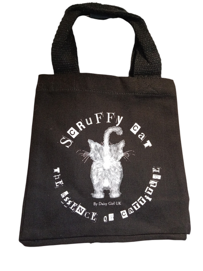 Scruffy Cat - Mini Tote